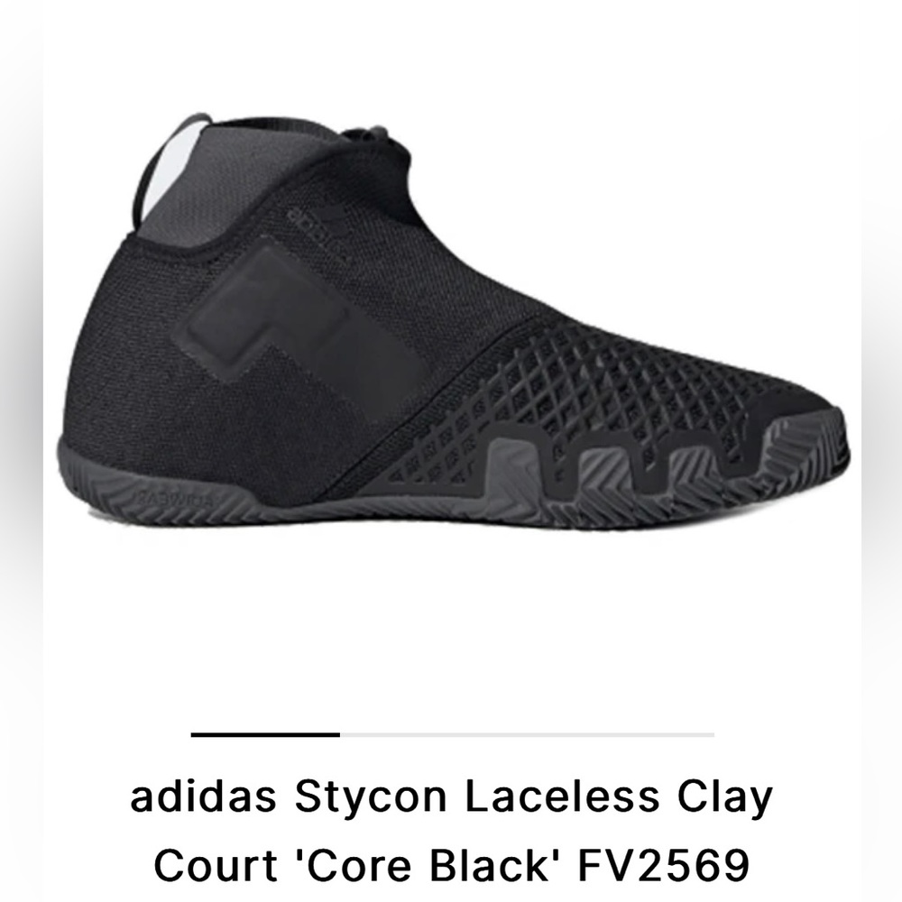 NEW Adidas Stycon Laceless Clay Court
